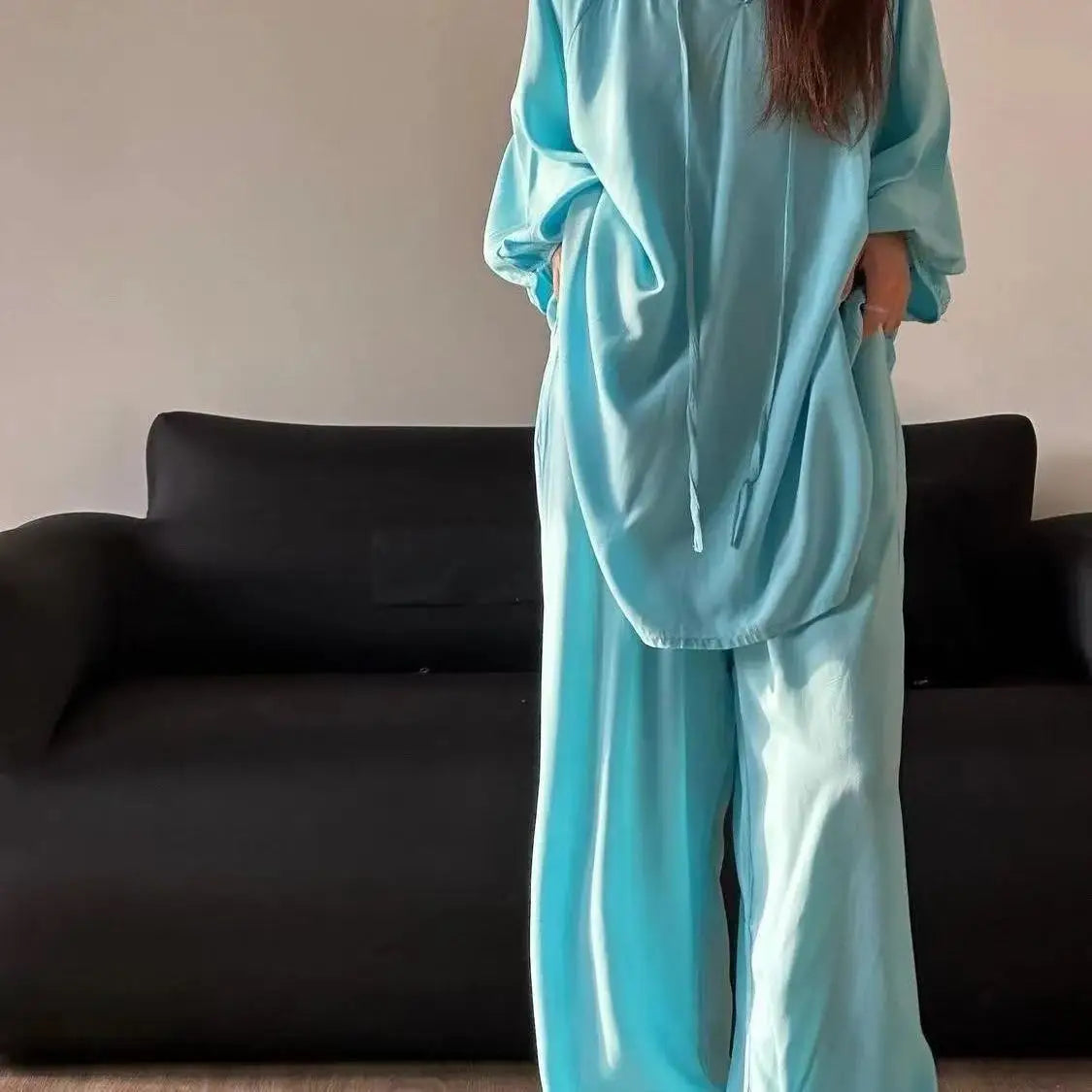 Women's Loose Pajamas Set | Cozy Oversized Sleepwear for Home