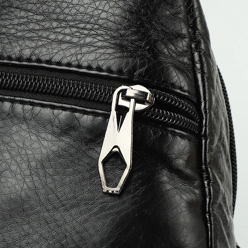 Fashionable PU Leather Women's Chest Bag for Outdoor Adventures