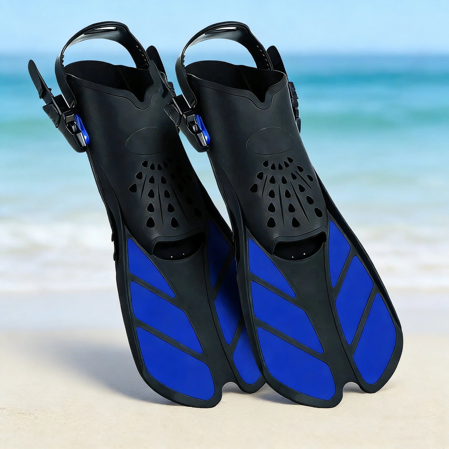Adjustable Snorkel Fins | Lightweight Swimming Flippers for Adults