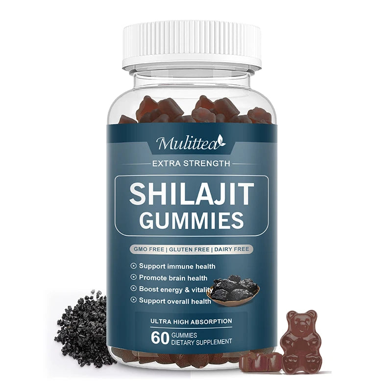 Organic Shilajit Gummies | Pure Energy and Immune Support