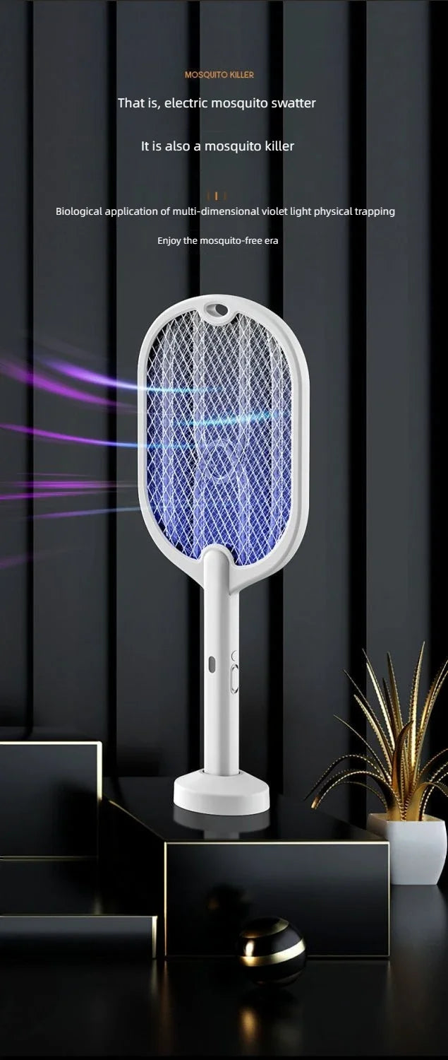 3000V Electric Mosquito Swatter with USB Charging | Pest Control