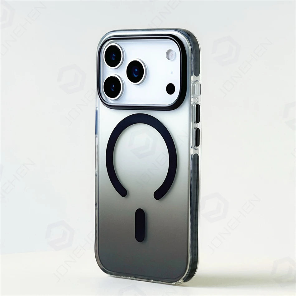 Luxury Gradient Magnetic Shockproof Case for iPhone 14-17 Pro Max