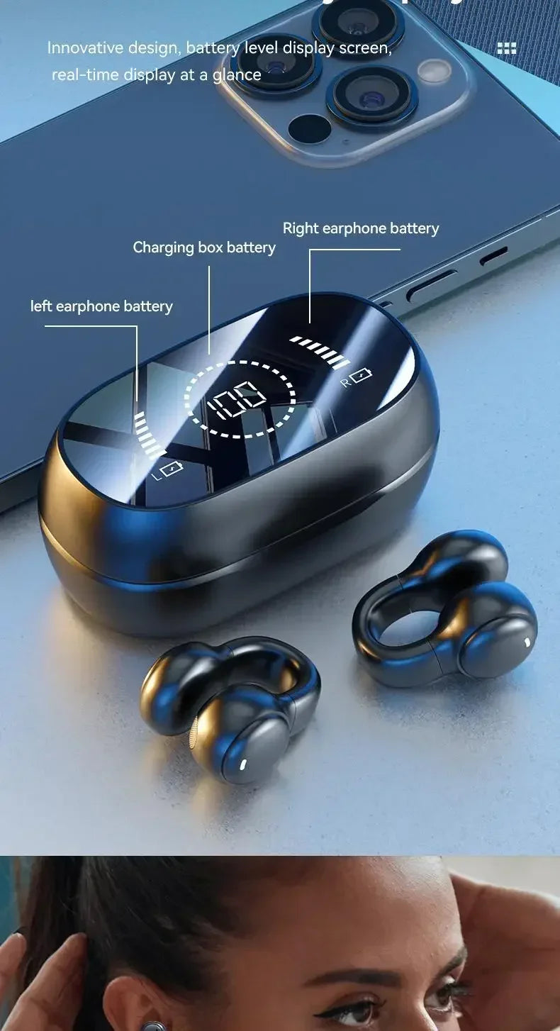 Bone Conduction Wireless Earbuds | Sporty Bluetooth Headset