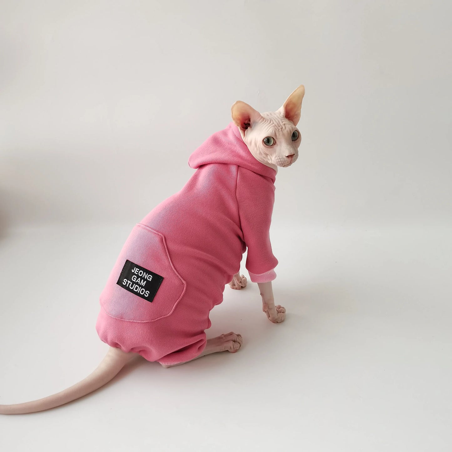 Soft Fleece-Lined Coat for Cats | Cozy Autumn Winter Hoodie