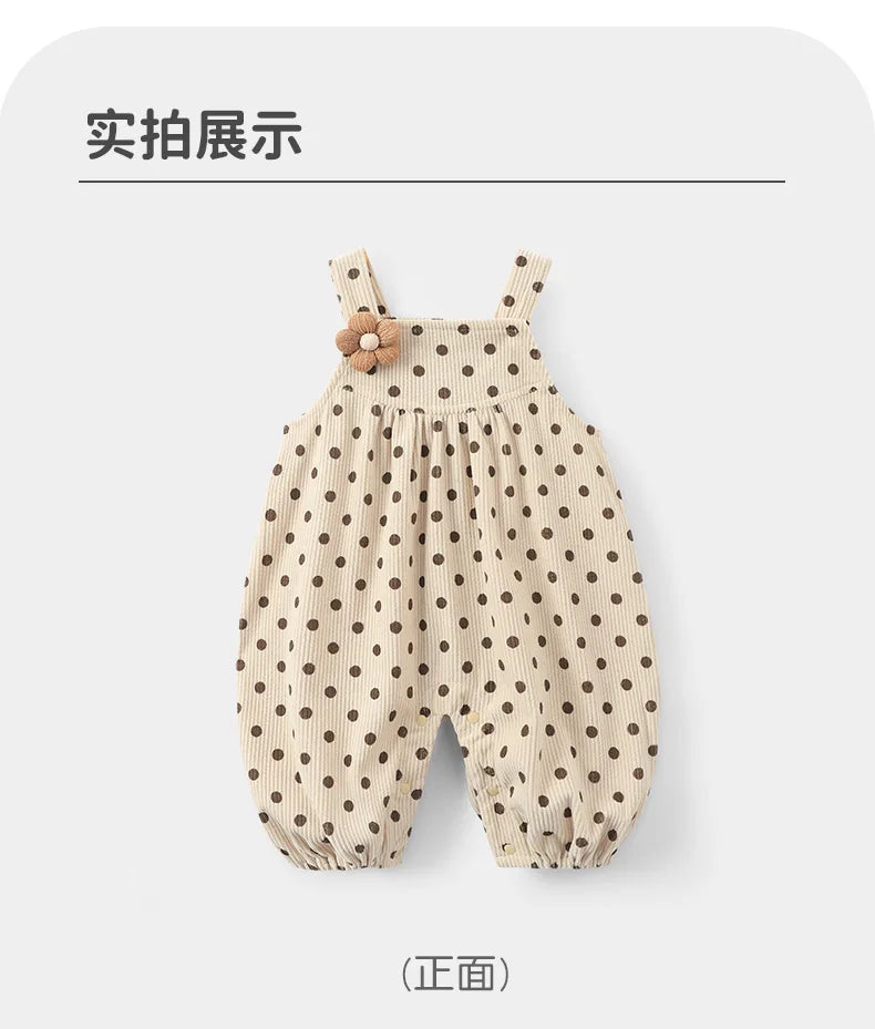 Adorable Baby Autumn Overalls | One-Piece Romper for Toddlers