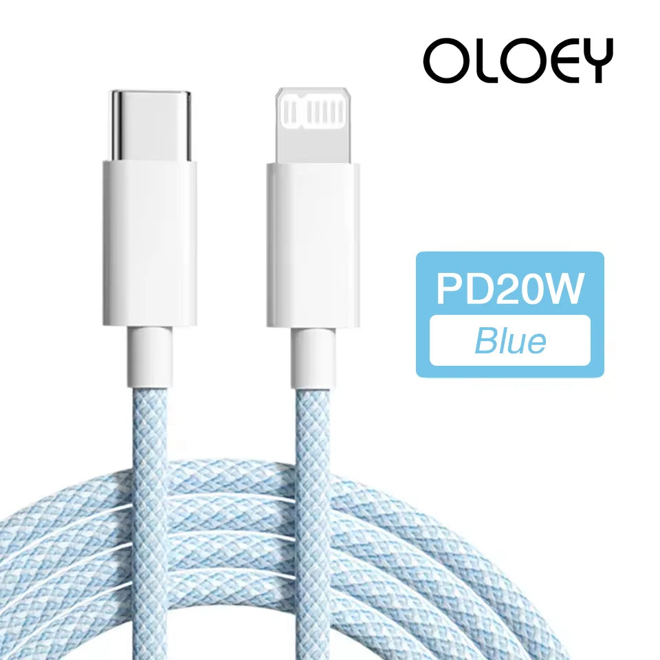 20W USB-C Fast Charging Cable for iPhone & iPad Devices
