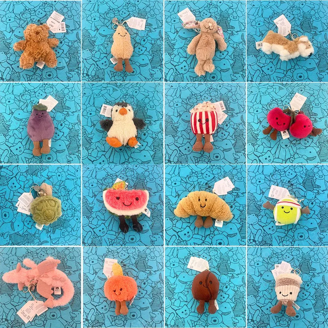 Cute Plush Toy Bag Charm | Adorable Kawaii Keychain