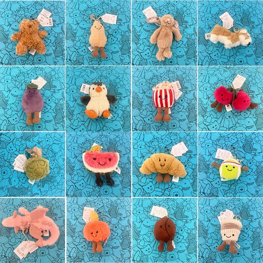 Cute Plush Toy Bag Charm | Adorable Kawaii Keychain