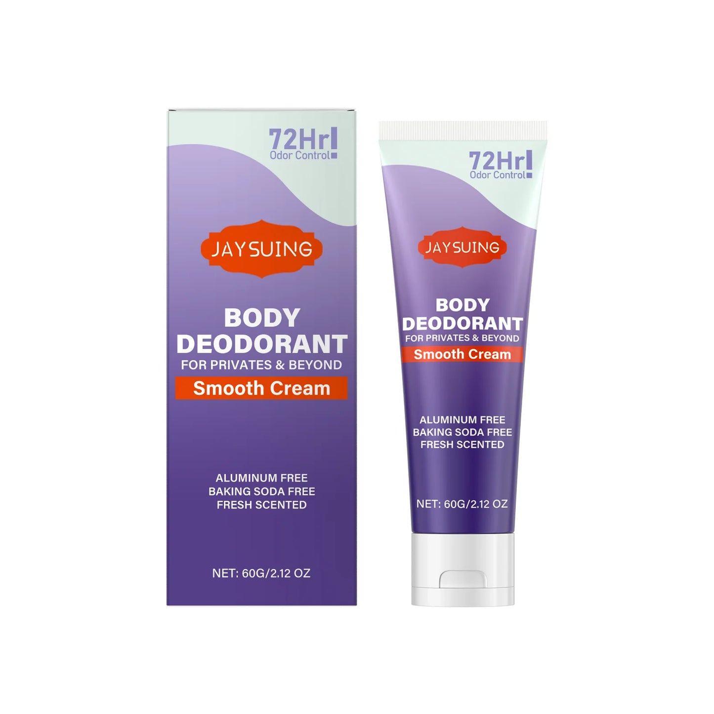 Whole Body Deodorant Cream | Lasting Odor Protection & Refreshing Aroma