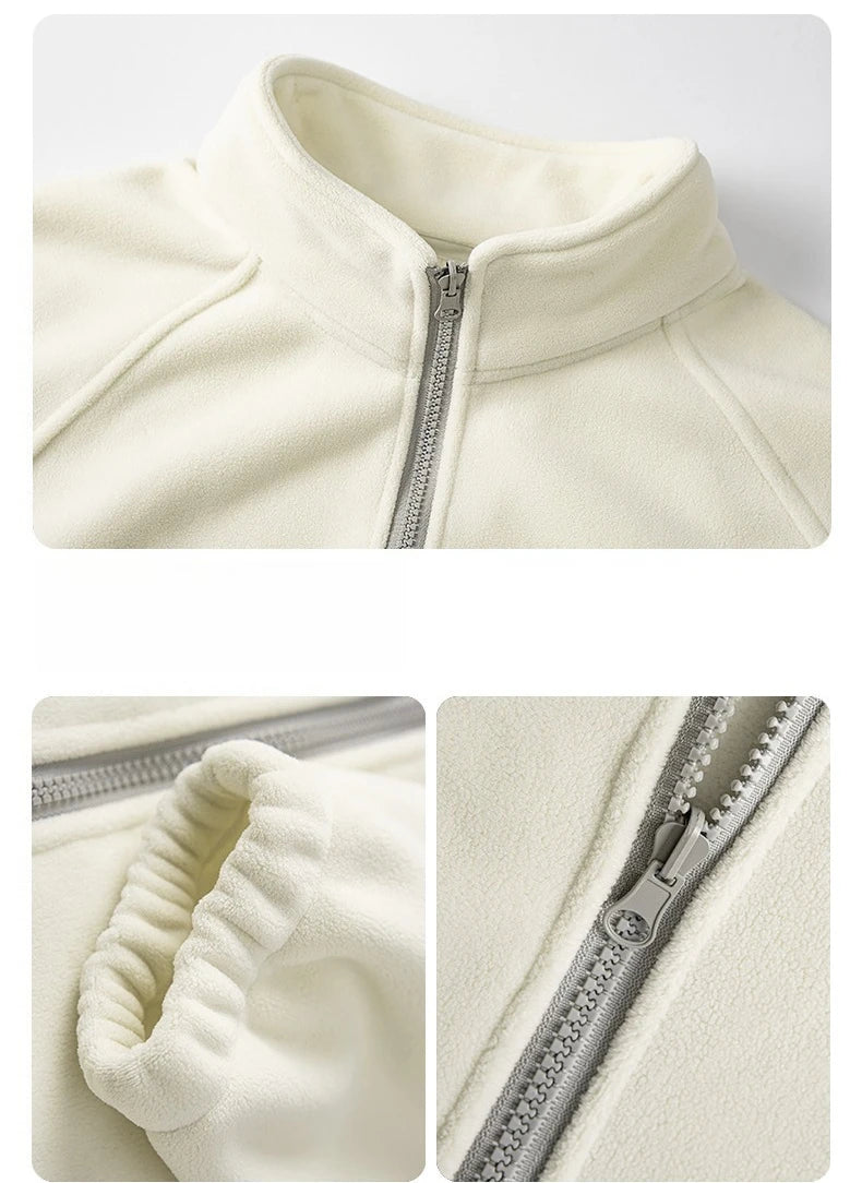 Lightweight Waterproof Fleece Jacket for Outdoor Adventures