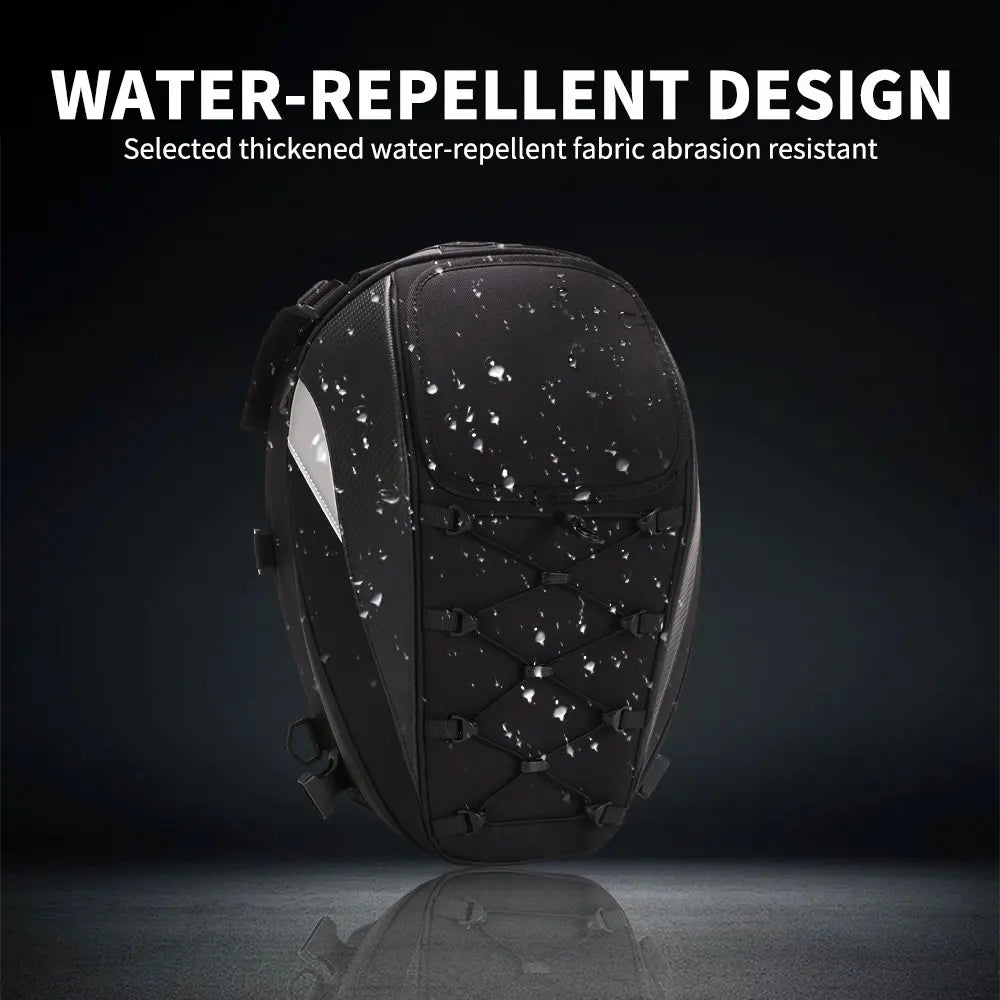 Waterproof Motorcycle Tail Bag | High Capacity Multifunction Backpack