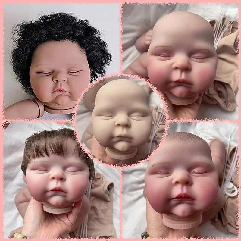 19-Inch DIY Reborn Doll Kits | Painted & Unpainted Options