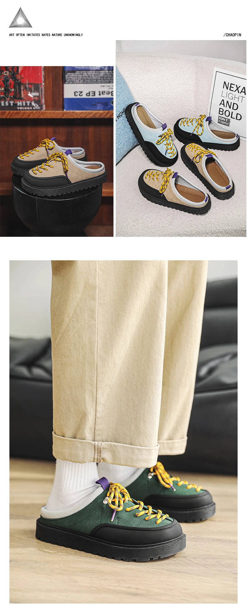 Men's Summer Outdoor Slip-On Shoes | Lightweight Comfort Casual Footwear
