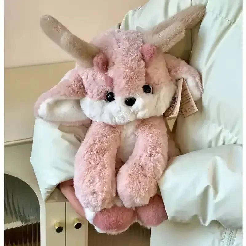 Creative Cartoon Pink Dragon Plush Toy | Soft Stuffed Animal Doll