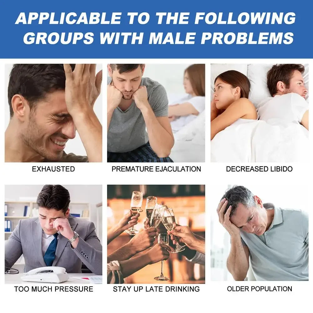 Men's Energy Enhancer Nasal Inhaler | Boost Endurance & Refresh