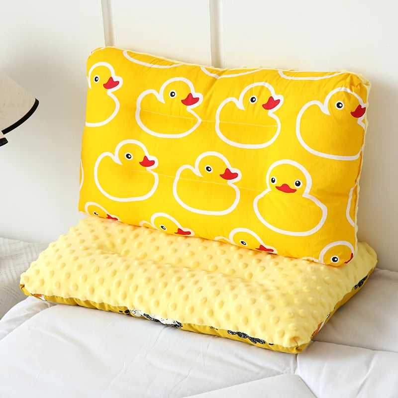 Infant and Toddler Cartoon Animal Comfort Pillow | Soft & Washable