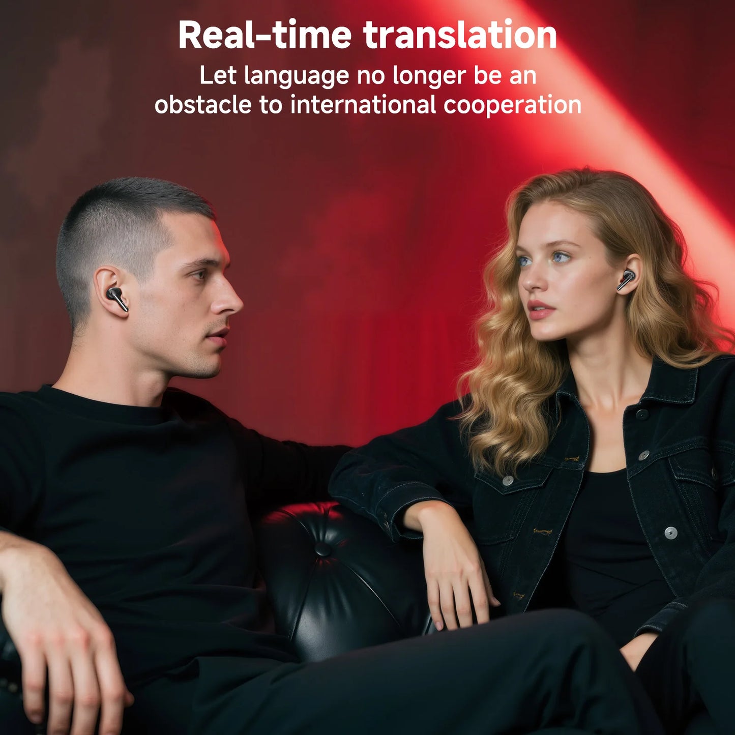 AI Translator Earbuds | Game Low Latency Wireless Earphones