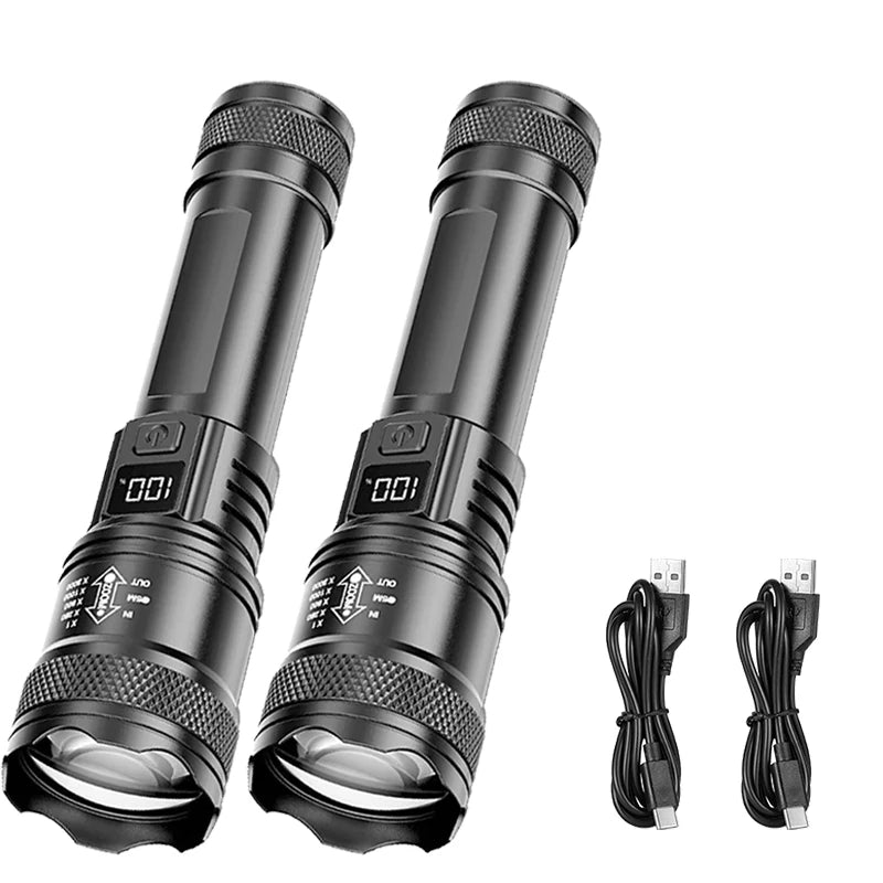 2000LM Ultra Bright Tactical Flashlight | Emergency Ready Lighting