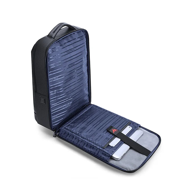 Mochila de cuero genuino de alta capacidad | Experiencia de viaje con estilo