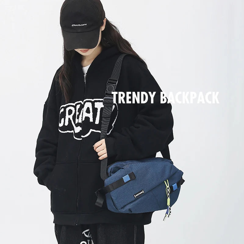 High-Quality Nylon Panelled Crossbody Waist Packs for Travel