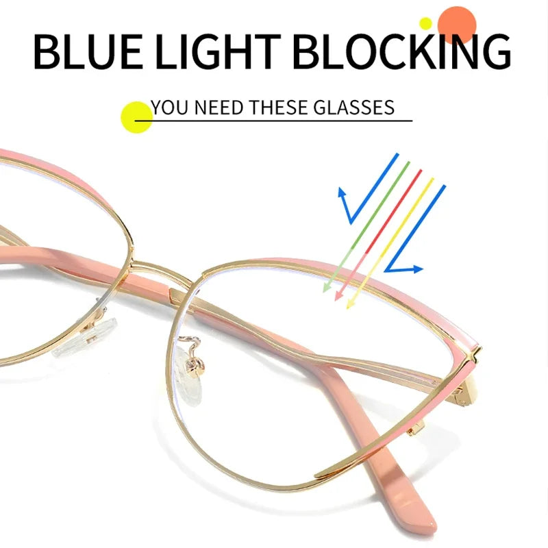 Personalized Cat Eye Glasses for Women | Customizable Style & Comfort