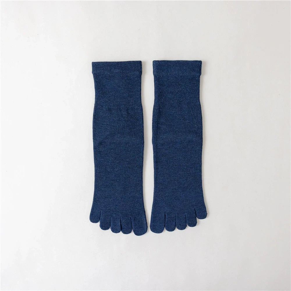 Compression Yoga Five Finger Socks for Women | Non-Slip Fitness Gear