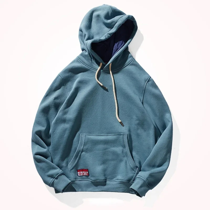 Men's Fashionable Hooded Pullover | Cozy Multi-Color Sports Top