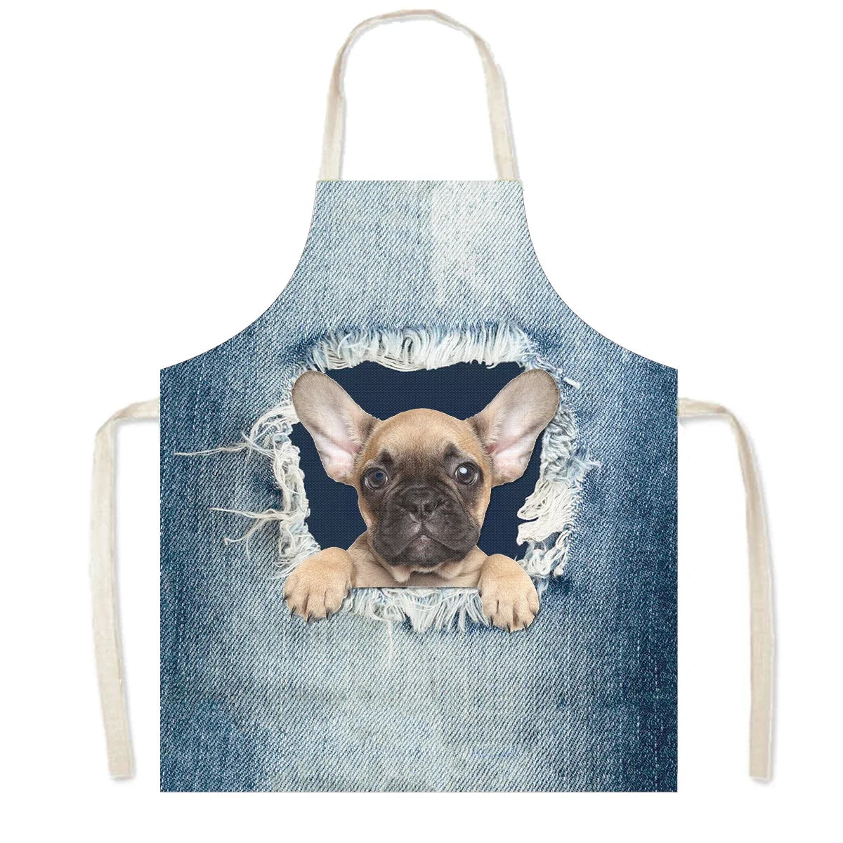 Funny Cat & Dog Apron | Unique Kitchen & Cleaning Pinafore
