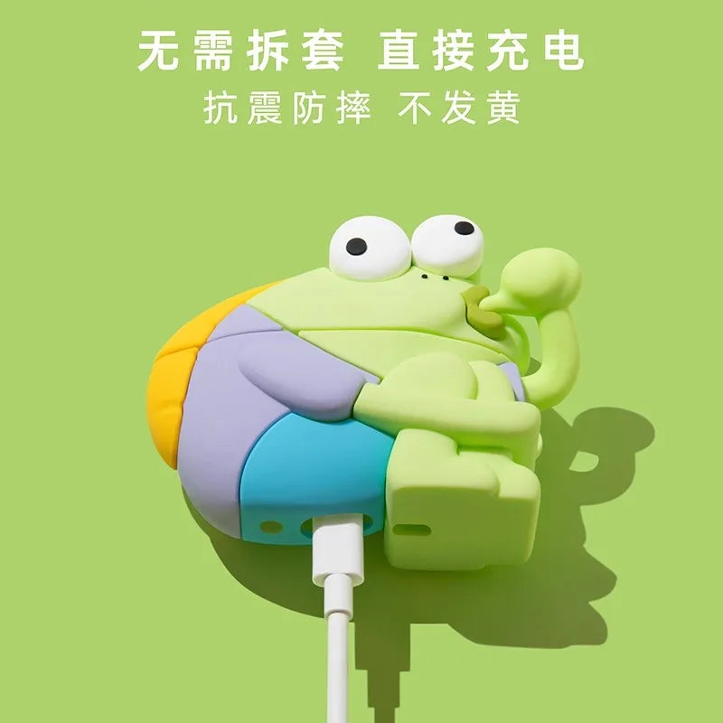Funny Silicone Earphone Case for AirPods | Unique Fish Design