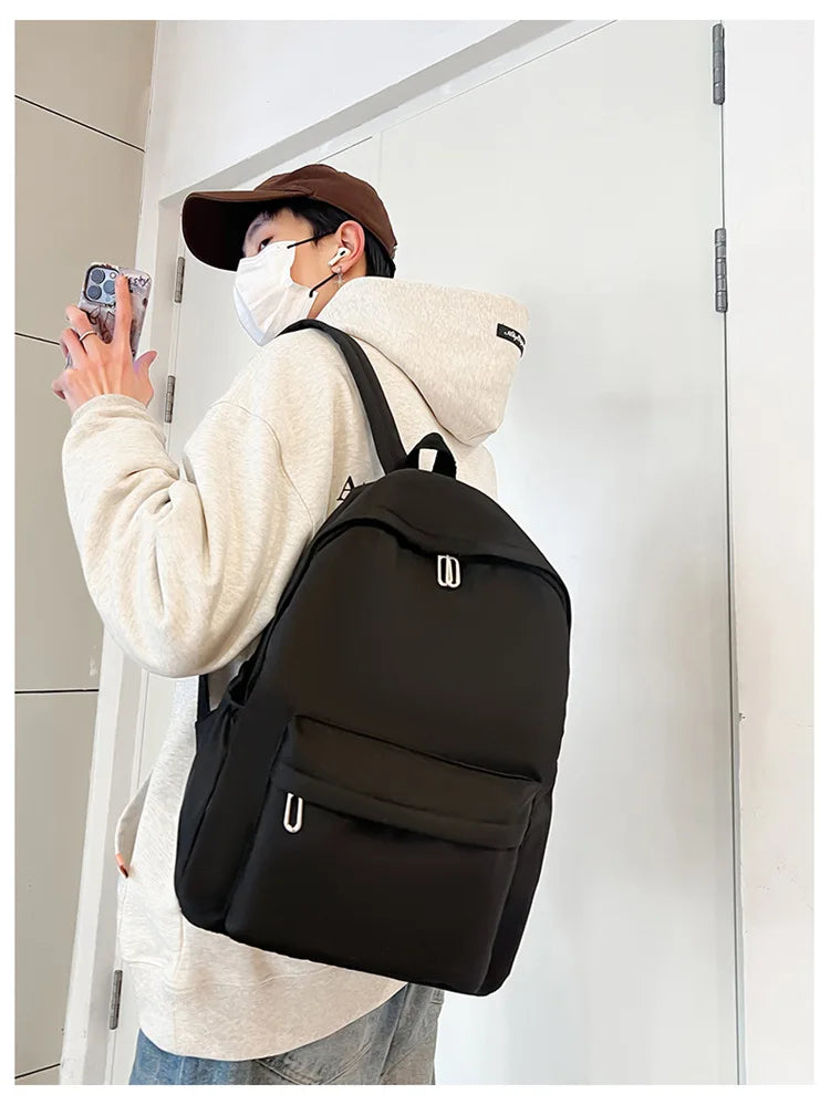 Stylish Large Capacity Backpack for Teen Girls | Minimalist School Bag