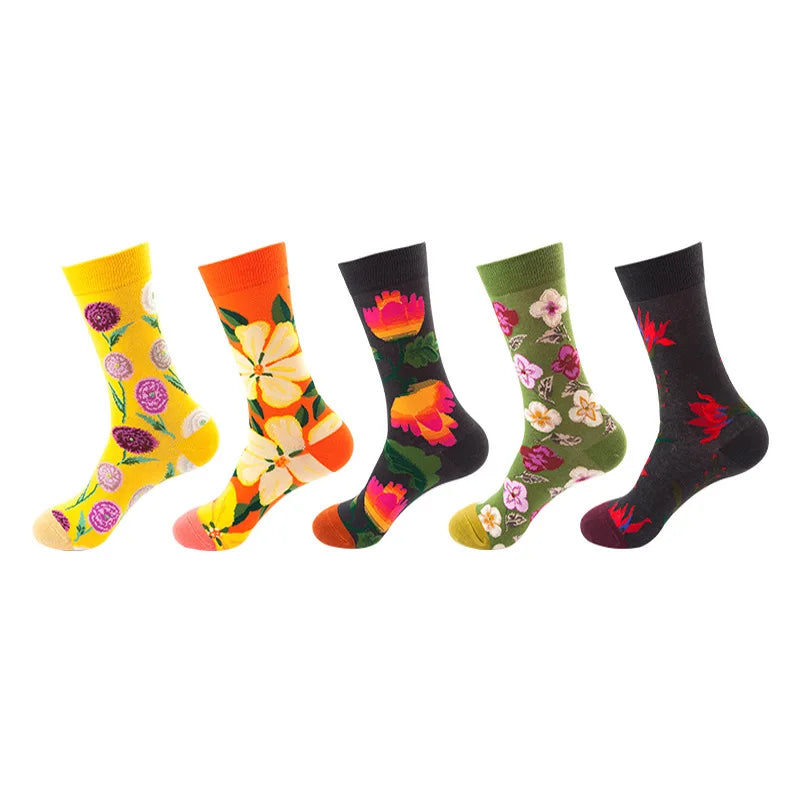 Unisex Combed Cotton Hip Hop Socks | Trendy & Fun Fashion