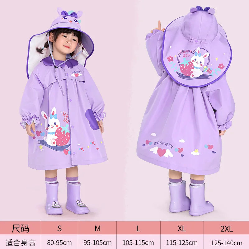 Dual-Use Children's Raincoat | Perfect for Rainy or Sunny Days