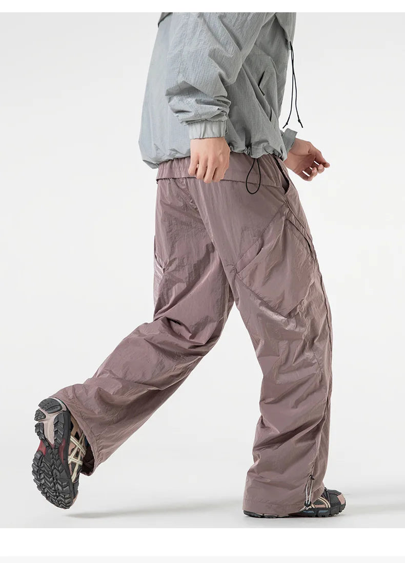 Outdoor 3-Proof Lightweight Cargo Trousers | Breathable Hiking Pants