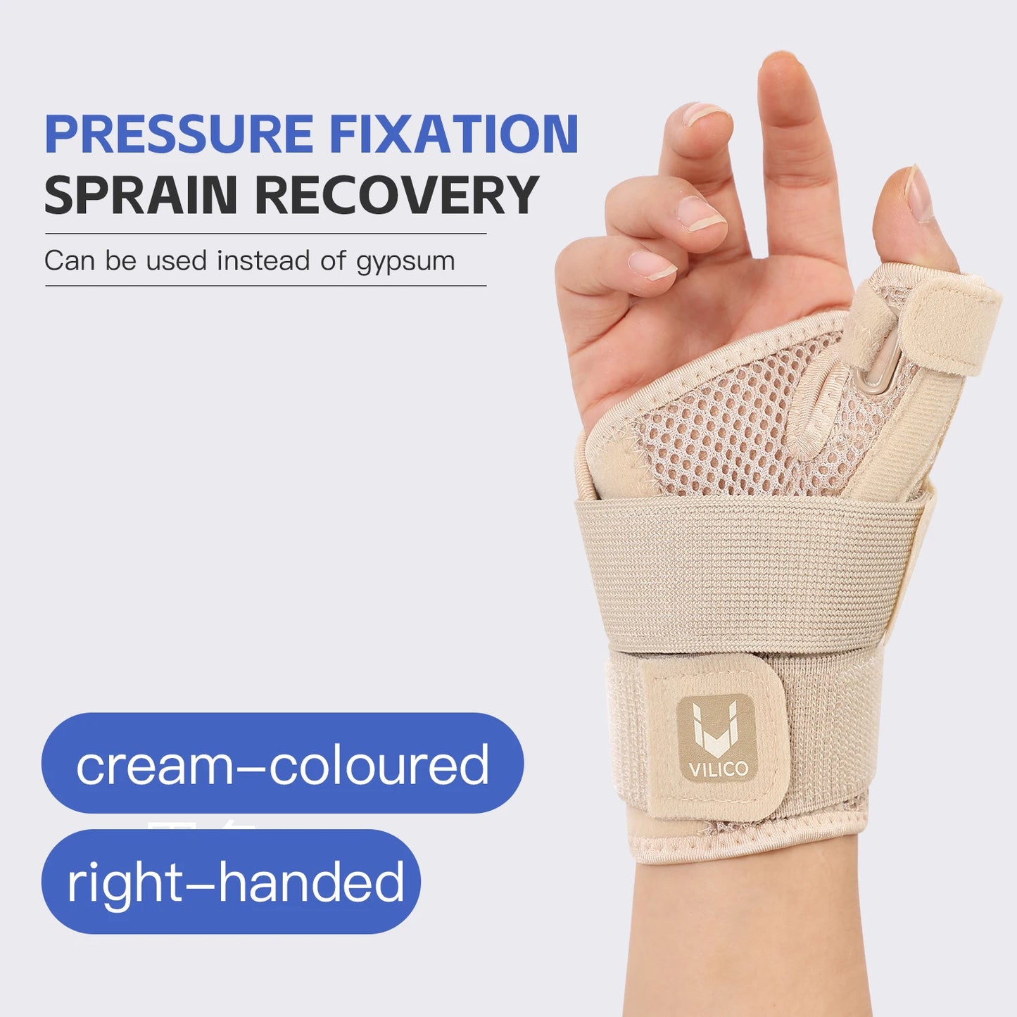 Adjustable Flexible Splint Wrist Thumb Support Brace for Pain Relief
