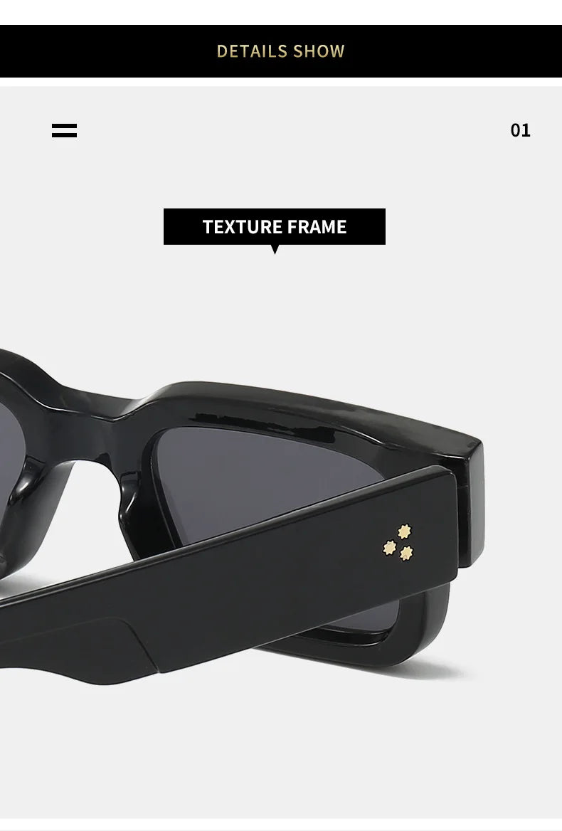Stylish Small Square Sunglasses for Men & Women | UV400 Protection