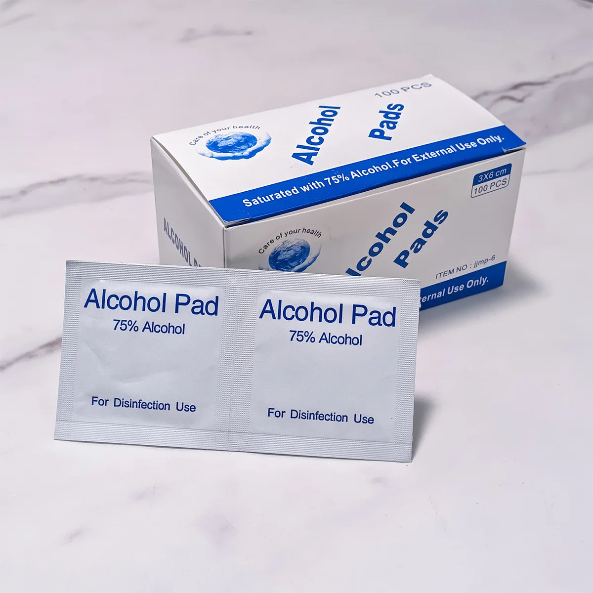 Disposable 75% Alcohol Cotton Pads Cleaning Wet Wipes Microblading Tattoo Manicure Skin Disinfection Makeup Tool