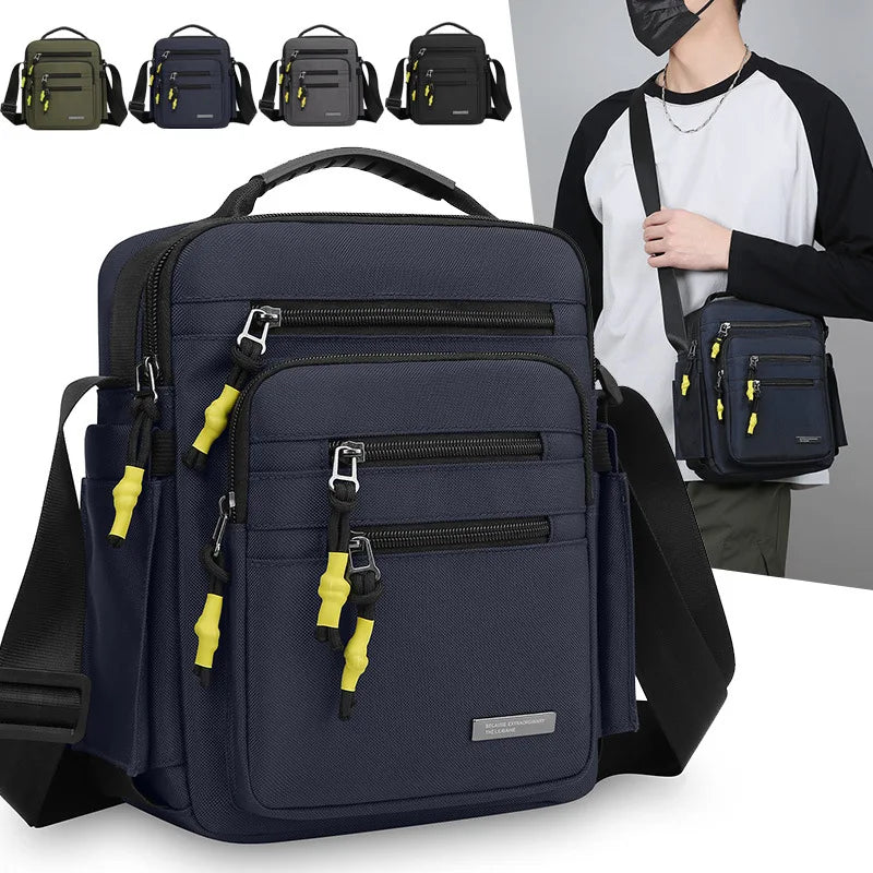 Bandolera de viaje multifuncional para hombre | Elegante y duradera