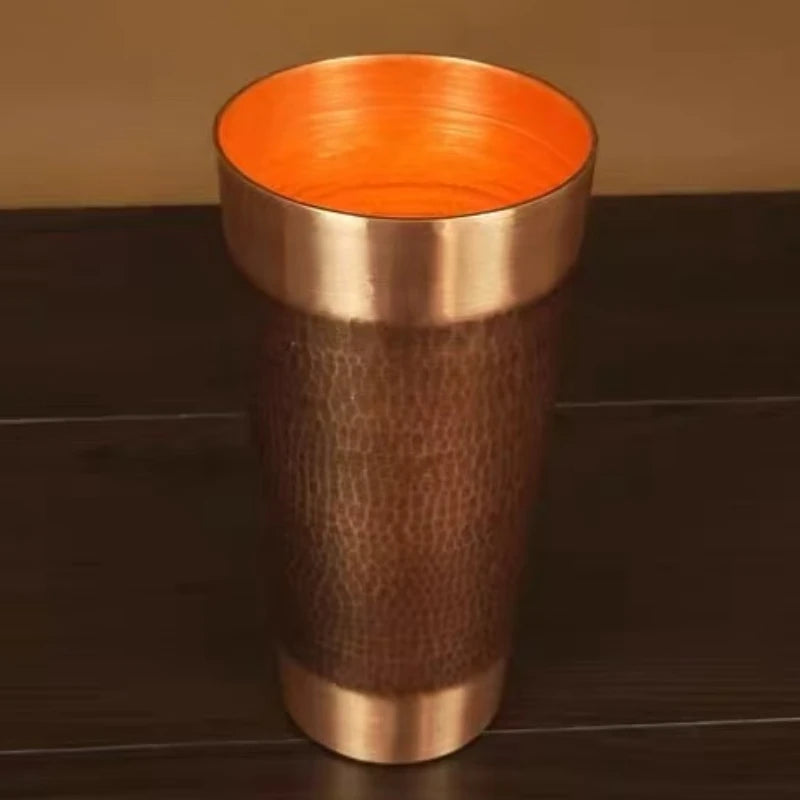 Handcrafted Pure Copper Coffee Cup | Vintage Moscow Mule Tumbler
