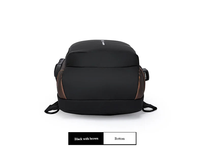 Men's Anti-Theft Chest Bag with USB Port | Waterproof Crossbody Sling