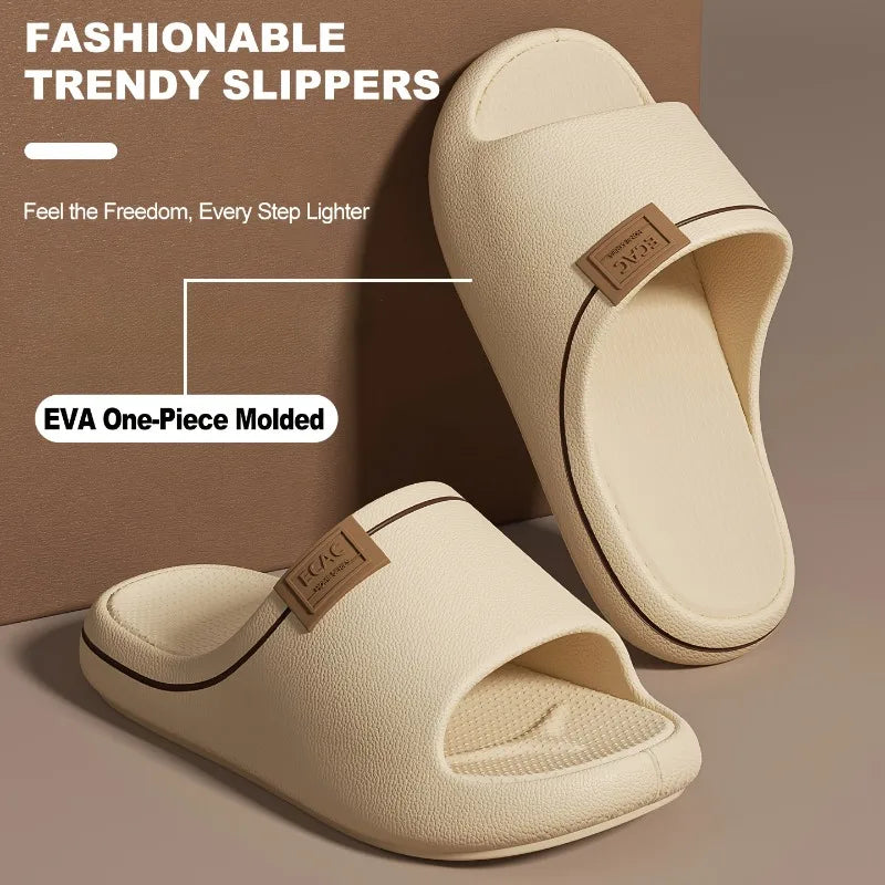Unisex Summer EVA Slippers | Soft Non-Slip Slides for Home Comfort