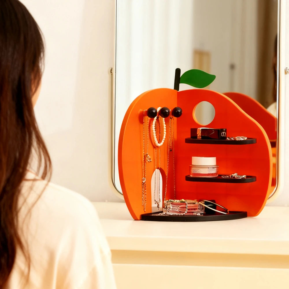 Orange-Shaped Multifunctional Storage Rack | Creative Home Organizer