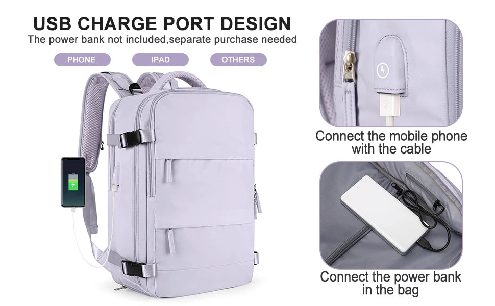 Stylish Travel Backpack for Women | Flight Approved Daypack