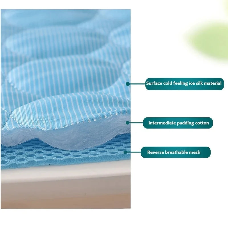 Dog Cooling Mat for All Breeds | Summer Pet Cold Bed