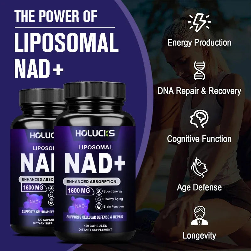 High Potency NAD+ Capsules | Boost Energy & Support Vitality