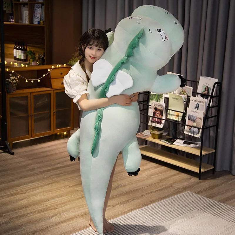 Giant Long Crocodile Plush Body Pillow | Soft Kawaii Pillow