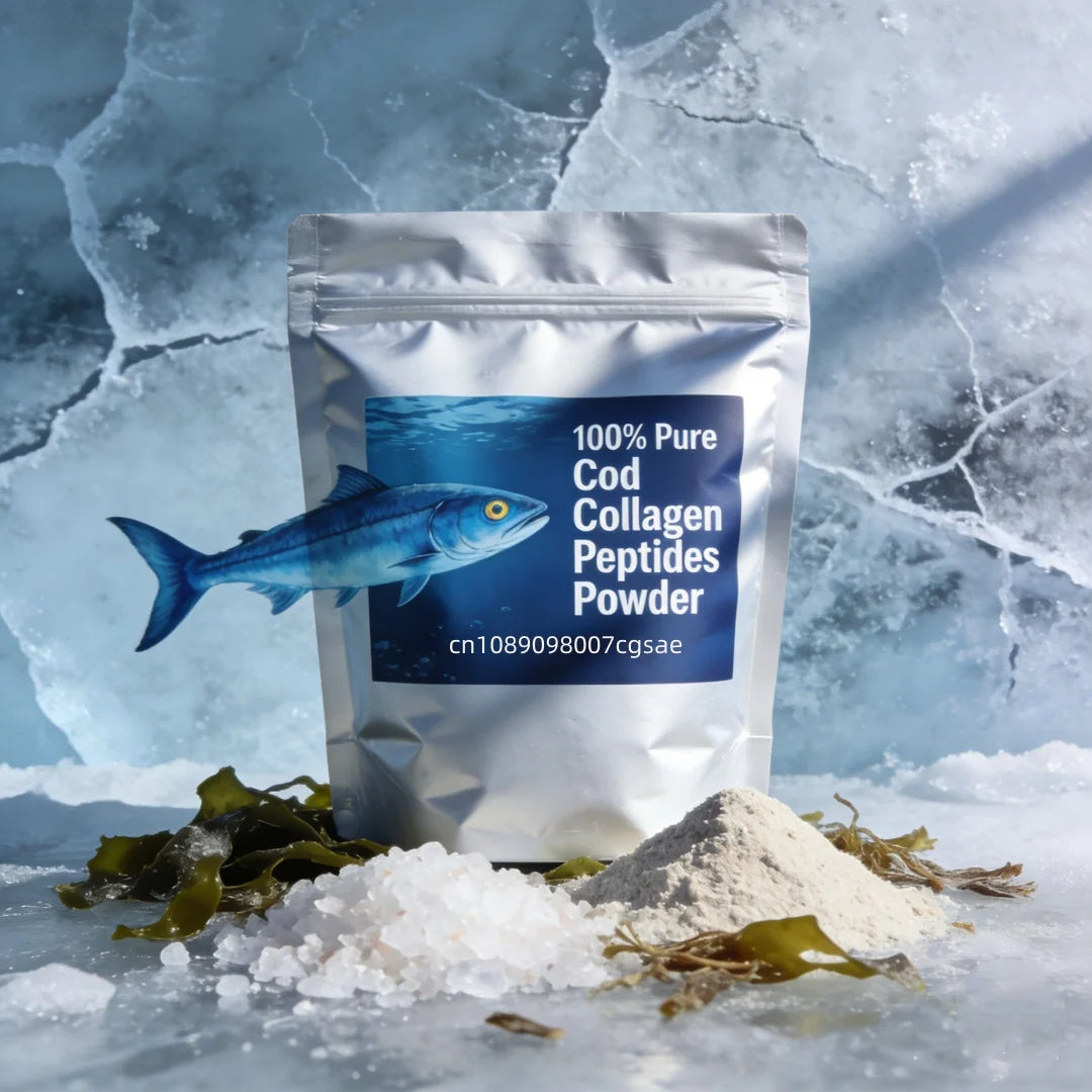 Pure Cod Collagen Peptides Powder | DIY Skincare & Soap Ingredient