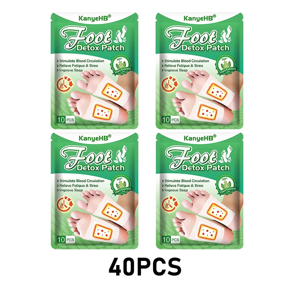 Detox Foot Patches | Natural Toxin Cleansing and Stress Relief