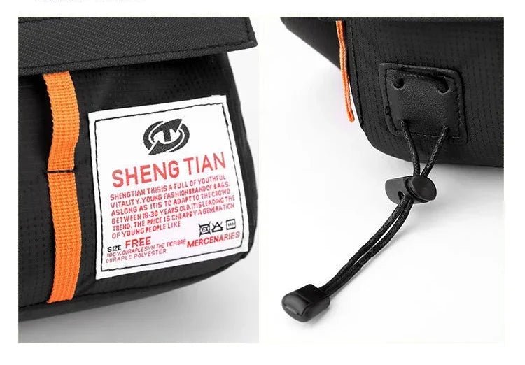 Men's Waterproof Messenger Shoulder Bag | Stylish Crossbody Bag