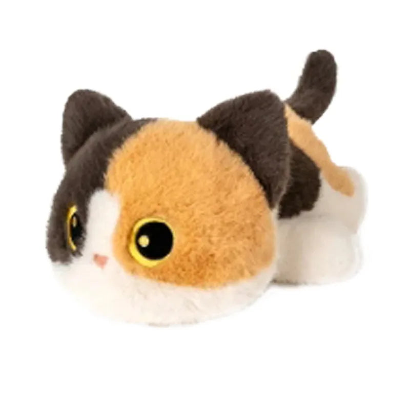 Cute Plush Black Cat Keychain | Adorable Stuffed Doll Gift