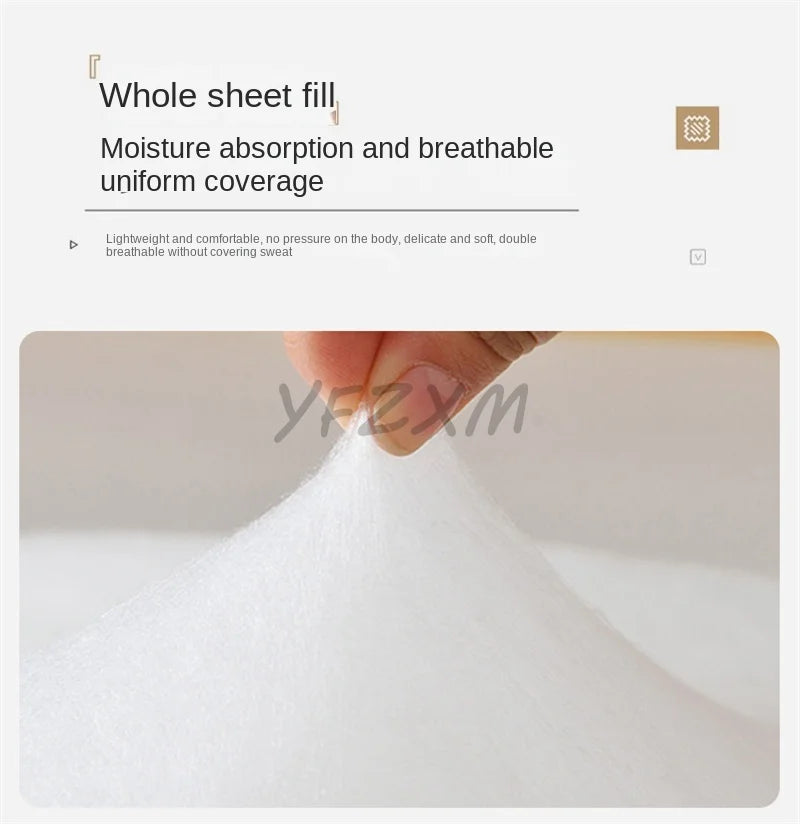 Lightweight Breathable Summer Quilt | Soft Comfortable Blanket